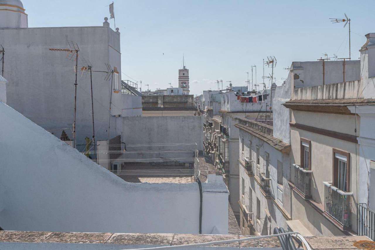 Terraza Estampa De Cadiz Apartment Bagian luar foto